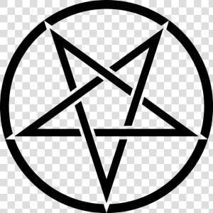 Pentagram Pentacle Satanism Symbol Sigil Of Baphomet   Upside Down Pentagram  HD Png Download