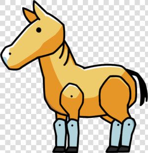 Scribblenauts Horse   Scribblenauts Horse Png  Transparent Png