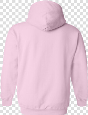 Pink Gildan Hoodie Back  HD Png Download