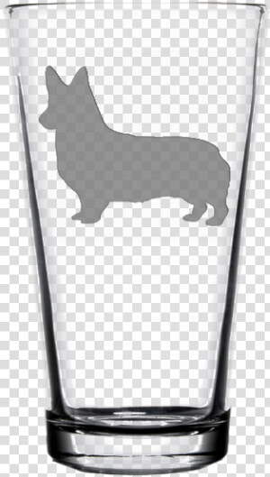 Pembroke Welsh Corgi Dog Pint Glass title Pembroke   Corgi Svg  HD Png Download