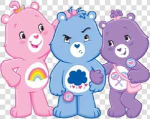 Care Bear Png Free Download   Three Care Bears  Transparent Png