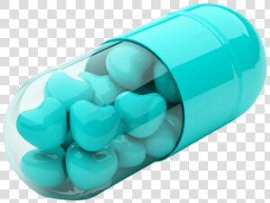 ⚫💊⚫  ftestickers  pill  pills  hearts  blue   Love Pills  HD Png Download