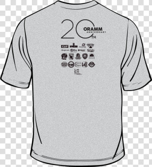 2019 Oramm Tshirt Back   Active Shirt  HD Png Download