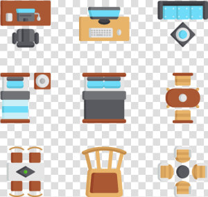 Furniture Top View   Furniture Top View Png Free Download  Transparent Png