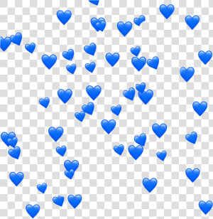  heart  meme  coração  background  azul  blue   Heart Meme Transparent Background  HD Png Download