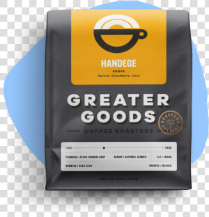 Greater Goods Roasting 4 Oz  HD Png Download