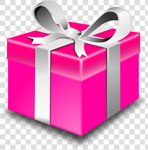 Present Or A Gift Wrapped Box Vector Clip   Present Clip Art  HD Png Download