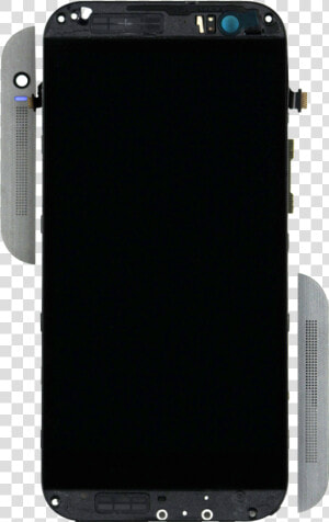 Htc One Gunmetal Gray Display Assembly With Frame   Htc One  m8   HD Png Download