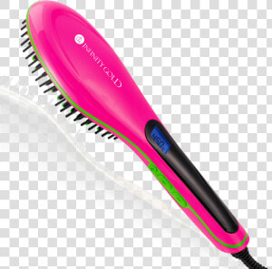 Infinity Gold Straightening Brush With Infra Red   Home Appliance  HD Png Download