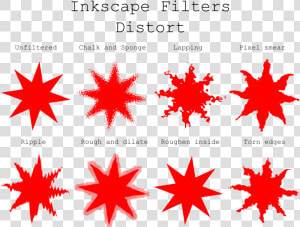 Inkscape Filters Distort   Svg Filter  HD Png Download