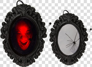 Tete De Mort Dans Un Miroir  HD Png Download