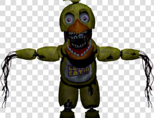 Five Nights At Freddy  39 s Withered Chica  HD Png Download