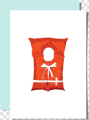 Life Jacket Greeting Cards   Greeting Card  HD Png Download