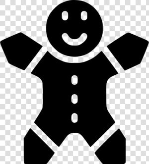 Christmas Cookie Ginger Man   Gingerbread Man  HD Png Download