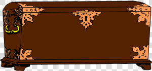 Chest  Wood  Brown  Antique  Old  Box  Treasure  Open   Cedar Chest Clipart  HD Png Download