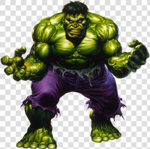 Incredible Hulk Comic Art   Png Download   Superheroes Hulk  Transparent Png