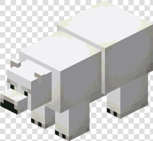 Polar Bear   Baby Polar Bear Minecraft  HD Png Download