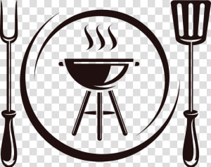 Transparent Fork And Knife Clipart   Grill Fork And Spoon Cartoon  HD Png Download