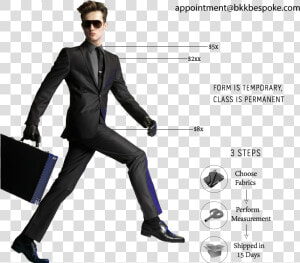 Why To Tailor At Bkk Bespoke   Man In A Suit  HD Png Download