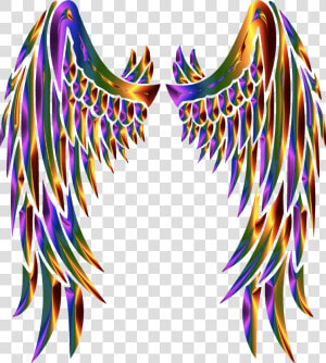 Clipart Chromatic Angel Wings Within Angel Wings Clipart   Angel Wings Design  HD Png Download