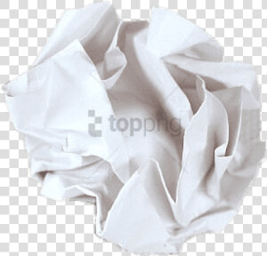 White petal paper black And Accessory flower paper   Crumpled Paper Ball Png  Transparent Png