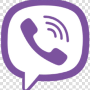 Viber Logo White Png  Transparent Png