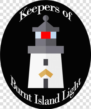 Burnt Island Living Lighthouse   Emblem  HD Png Download