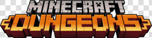 Transparent Minecraft Explosion Png   Minecraft Dungeons Logo Png  Png Download