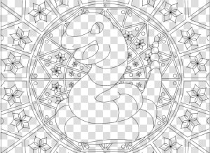 Pattern Pokemon Colouring Pages   Png Download   Adult Pokemon Coloring Pages  Transparent Png