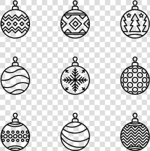 Christmas Balls   Vector Christmas Ball Png  Transparent Png