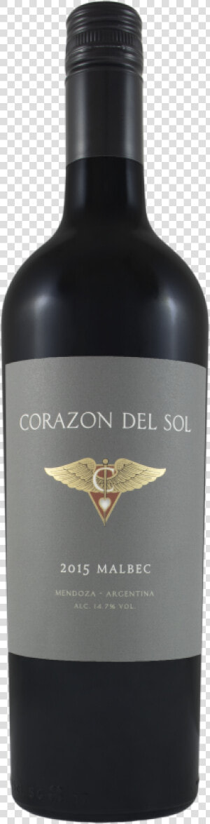 Corazon Del Sol Malbec 2015  HD Png Download