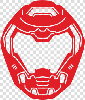 Doom Slayer Helmet Logo  HD Png Download