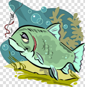 Northern Largemouth Bass bass fish   Tired Fish  HD Png Download