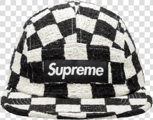 Supreme Checkerboard Boucle Camp Cap Ss   Supreme  HD Png Download