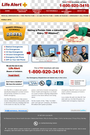 Alert 1 Vs Life Alert  HD Png Download