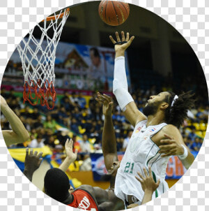 Basketball Rebound   Block Basketball  HD Png Download