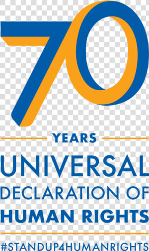 Counting Down To 70 Years Of The Universal Declaration   70th Anniversary Of The Universal Declaration Of Human  HD Png Download