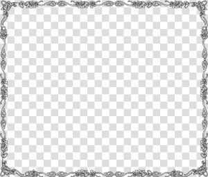 Transparent Microsoft Clipart Border   Christmas Border Hd Clipart Black And White  HD Png Download