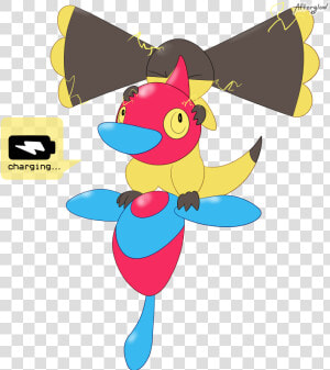 Helioptile Powered Porygon Z  HD Png Download