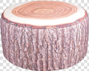 Outdoor Pouffe Tree Trunk   Tree Stump Pouf  HD Png Download