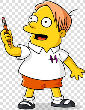 Martin Prince   Martin Simpsons  HD Png Download