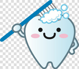 Tooth Clipart Dentist   Png Download   Tooth And Toothbrush Clipart  Transparent Png