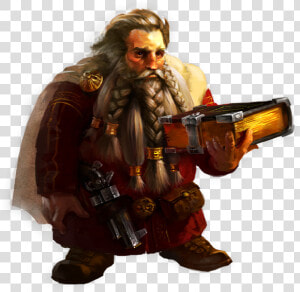 Dwarf Banker   Fantasy Art Dwarf Merchant  HD Png Download