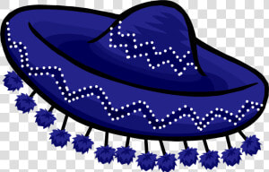 Sombrero Png Transparent Image   Blue Sombrero Transparent  Png Download