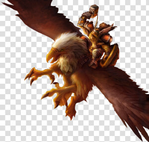 Griffon Rider Warcraft 3  HD Png Download