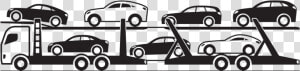 Truck Transporting Cars   Auto Transport Truck Png  Transparent Png