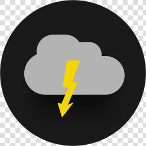 Flash  Icon  Cloud  Storm  Thunderstorm  Weather   Unwetter Icon  HD Png Download