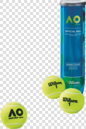 Wilson Ao Tennis Balls   Wilson  HD Png Download