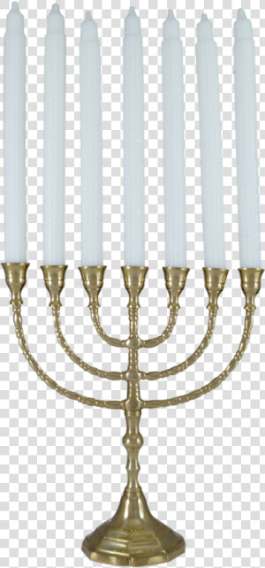 7 Candle Holder Solid Brass Menorah   7 Candle Stand  HD Png Download