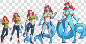 Human Transformation Vaporeon  HD Png Download